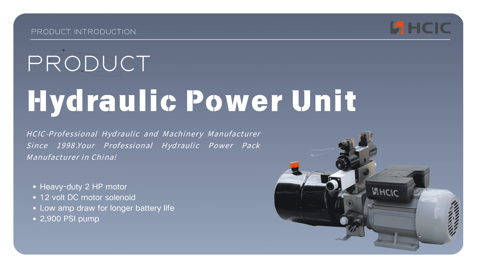 hydraulic power unit