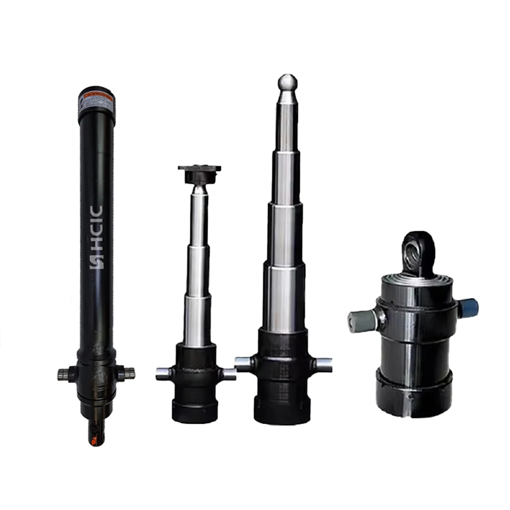 چھوٹے ٹریلر ملٹی اسٹیج ہائیڈرولک سلنڈر